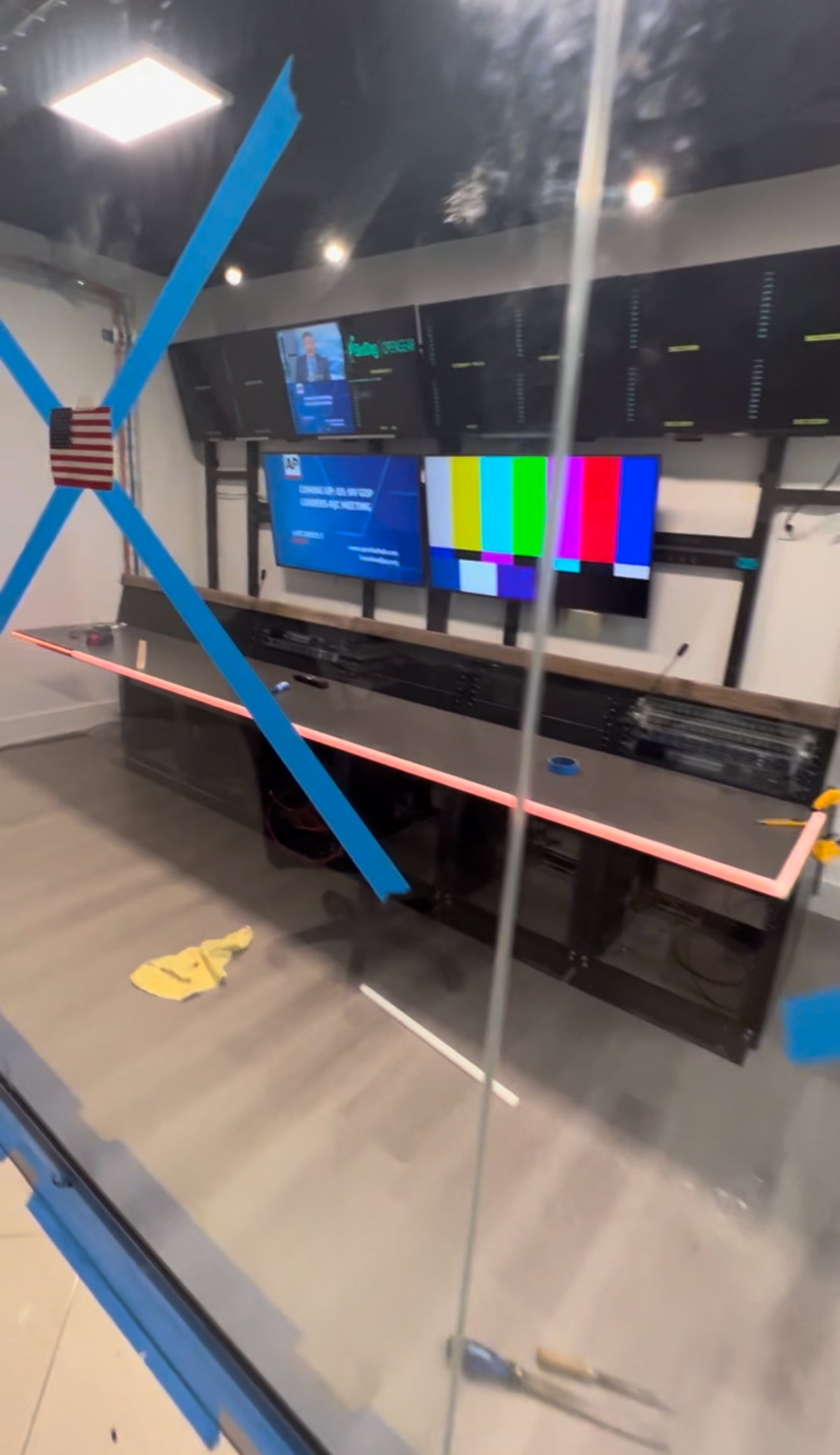 MCR Master control room table