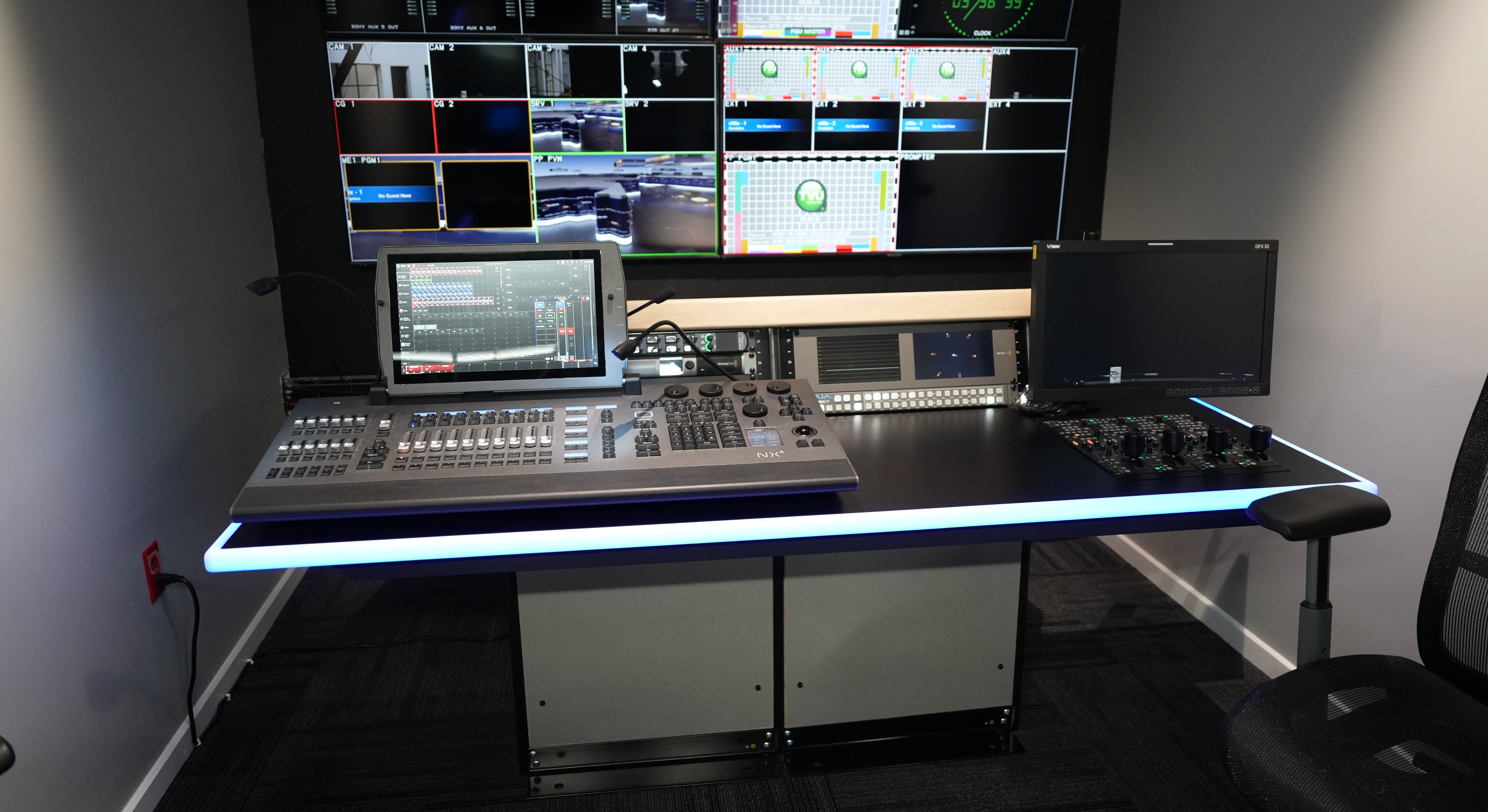 MCR Master control room table
