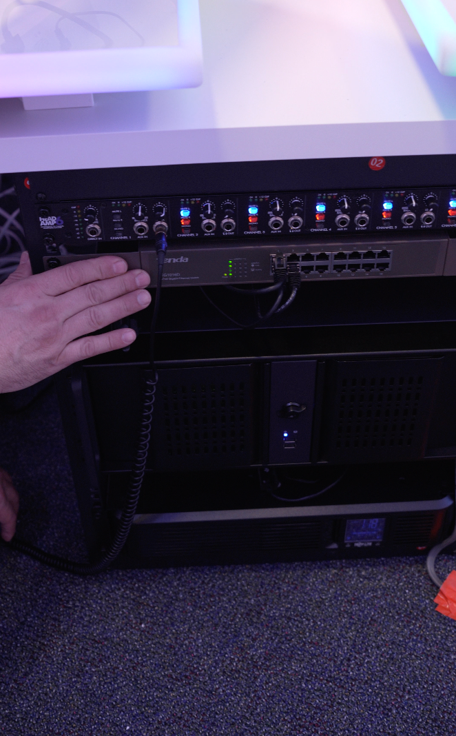 Racks for equipment